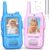 WOOTOY Video Walkie Talkies for Kids 2 Pack