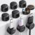 Rocoren 9 Pack Magnetic Cable Clips 360° Rotating Adhesive Cord Holder