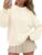 TRENDY QUEEN Womens Oversized Cable Knit Sweaters