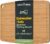 Keechee Dishwasher Safe Bamboo Cutting Board, Lightweight & Durable Wood Cutting Board, Reversible with Juice Groove, Easy to Store & Clean, Ideal Kitchen Gift for Home Cooks