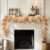 ZESUA 6Ft Artificial Berry Cypress Leaves Fall Garland