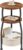 Round Side Table With Storage Basket
