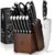 Arrtcy Kitchen Knife Set with Block 15PCS