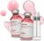 Intensive PDRN Pink Silk Peptide Serum Ampoule PDRN Serum, Deep Collagen Silk Peptide Serum, Skin Glow, Hydrating, Moisturizing, Firming, Tightening,Lifting,Smoothing,Uneven Skin T