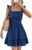 BISUAL Womens Denim Dress