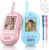 RXTWD 2 Pack Walkie Talkies for Kids