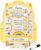 First Day of School Sign – My First and Last Day of School Board, Reusable Back to School Sign Supplies Wooden Dry Erase Board with Marker for Preschool, Pre-K, and Kindergarten (Pastel Yellow)