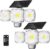 ESLIGHTION Solar Motion Sensor Outdoor Lights 2 Pack