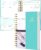 Meeting Notebook for Work, Business Hardcover with Action Items, 5.5 x 8.5