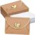 30 Pcs Mini Envelopes with Blank Mini Cards, Gift Card Holders | Gift Card Envelopes with Gold Heart Shaped Clasp, Size 4.13 x 2.76 Inch, Ideal for Valentine’s Day, Christmas and Note Cards