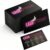 Lash Extension Aftercare Cards 100 Pack – Neon Pink & Black Client Instruction Cards for Lash Technicians | Professional Salon Supplies, Goodie Bags & Beauty Studios (3.5 x 2)