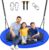 ANAGOO 43 Inch Saucer Tree Swing 700lb Heavy Duty Outdoor Flying Seat Blue