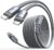 LISEN 140W 2-in-1 USB-C Multi Charging Cable