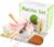 12 Pcs Matcha Whisk Set – Matcha Set Includes Ceramics Matcha Bowl and Cup, Matcha Kit for Ceremony Making Tools, Gift for Family/Friend （Gradient pink）