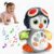 Crawling Penguin Baby Toy with Music & Lights, Interactive Tummy Time Toy for Infants 6-18 Months, Early Development Learning Toy, Educational Gift for Toddlers Boys Girls