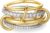 FIMHUT Gold Stackable Rings for Women