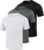 LITTLE BEAUTY 3 Pack Mens Athletic Workout Shirts