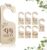 Wooden Baby Closet Dividers – Set of 8 Baby Clothes Organizer from Newborn to Toddler, Double-Sided Gender Neutral Baby Clothes Dividers