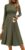 CFLONGE Womens High Neck Dress