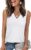 YESTTO Womens V Neck Summer Tops