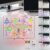 Laysinly LED Note Board with Colors,15.74″ x 11.81″ 7 Colors 4 Mode Dimming Remote Control Acrylic Dry Erase Drawing Boards Light up Stand,Hanging Chain 7 Color Marker,for Menu Memo Tracking