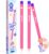 YPLUS Detail Eraser Pencils with Sharpener, Pink, School Supplies, 3 Pcs
