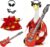 FEIYUENO Hip Hop Hawaiian Porch Goose Outfits Fits 23” Statue, Hawaii Red