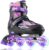 Adjustable Inline Skates for Girls and Boys, Roller Skates with All Light Up Wheels, Patines para Mujer for Kids and Adults, Men, Women