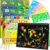 ZMLM Scratch Paper Art Craft: 2 Pack Rainbow Scratch Notebooks Crafts for Kids Ages 4-8 Year Old Girl Birthday Gift Games for Kids Arts Kits School Party Toys Activity
