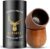 Mieaoll Charred Wooden Whiskey Glasses, Bourbon Gifts for Men, 2 Pack