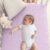 Muslin Crib Sheets, 100% Cotton Soft Breathable Fitted Toddler Bed Sheet, 28”x 52”x 9” Standard Size Baby Mattress Cover for Girls & Boys, Purple