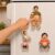 Customize funny belly-shaped fridge magnets