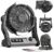 Antarctic Star Portable Fan Rechargeable,Camping Fan with 2-Level LED Lantern & Hook, Quiet USB Desk Fan with 4 Timer Settings for Camping, Tent, Travel, Outdoor Essentials, Grey