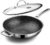 DOTCLAD Wok pan,Hybrid 13 inch Wok with Lid, PFOA Free Cookware,non stick Stainless Steel Woks & Stir-fry pans Nonstick, Dishwasher and Oven Safe, Works on Induction