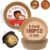 Disposable Air Fryer Paper Liners, 100 Pcs Round Non-Stick Parchment Paper, Oil-proof,Water-proof Cooking Baking Roasting Filter Pater for Air Fryers Basket, Microwave Oven, Frying Pan