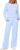 Ekouaer Womens Pajama sets Long Sleeve Cozy 2 Piece Matching Lounge Set