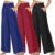 BOHOWE Womens Wide Leg Pants –1 Or 3 Pcs