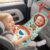 Carseat Toy for Infants, Baby Steering Wheel Toys with Mirror, Music Lights 6-12 Months Baby Toys for Car Seat