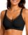 As Fairy Wireless Seamless Jelly Support Full Coverage Bra with V Mesh Neck
