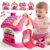 Toys for 1+ Year Old Girls – Montessori 8-in-1 Musical Activity House Toys with Lights, Sounds & Bilingual EN/ES Learning, First Birthday & Xmas Gifts for 1 2 3 Year Old Girl