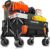 PIONEERWORKS Heavy Duty Collapsible Wagon Cart