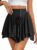 SCARLET DARKNESS Women Flowy Mini Skirt