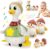 KETIEE Baby Toys 6-12 Months Musical Dancing Duck Set | Tummy Time Crawling Toy with Lights and Sounds, 3 Interactive Ducks for Sensory Development, Gift for 1-3 Year Old Boy Girl