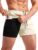CRASTIMO Men’s 2 In 1 Running Shorts