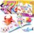 Pigipigi Kids 230 Pcs Origami Paper Kit,Arts and Crafts for Kids Ages 5-12