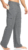 Deyeek Men’s Cargo Sweatpants with Pockets Baggy Sweat Pants for Mens Straight Leg Jogger Sweatpants Cotton Lounge Pants Dark Grey