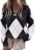 FISOEW Womens Quarter Zip Sweaters