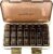Viaptus Weekly Pill Organizer 7 Day, Large Pill Box Moisture-Proof – Brown