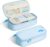 Four Candies Pencil Case,Large Capacity Pencil Pouch—Portable Marker Holder Bag for Home & Office, Soft Supply Organizer (Blue)