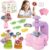 KnwkUY Fabric Flower Bouquets Toys – DIY Embossing Machine Craft Set – Create Your Own Bouquet with Embossing Machine, Educational STEM Toy for Girls & Boys Ages 4-8+